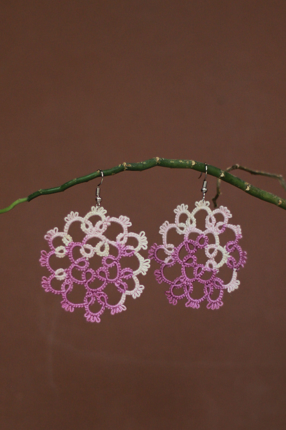 Knots to Node | Lavender Haze Earrings