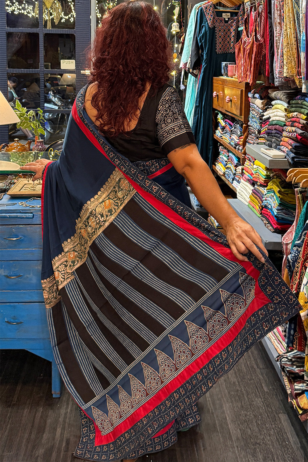 Modal Silk Saree with Banarasi Zari border