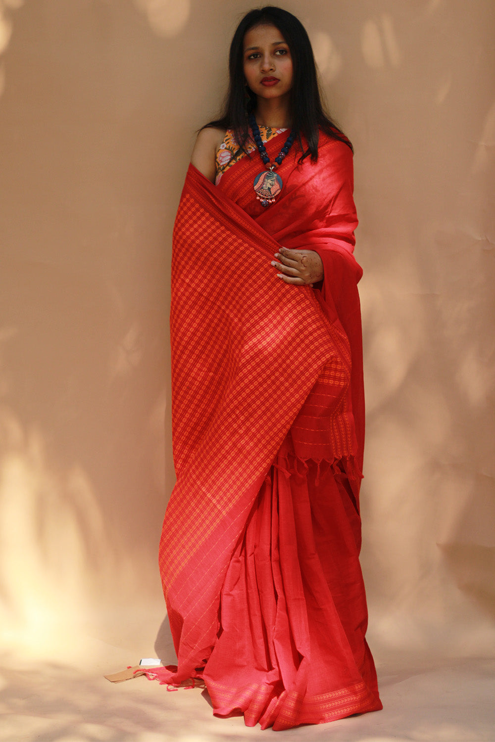Handloom Cotton Saree | Begumpuri | Rouge