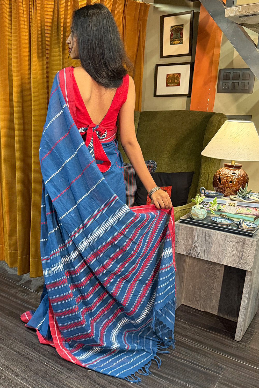 Begumpuri Saree | Blue