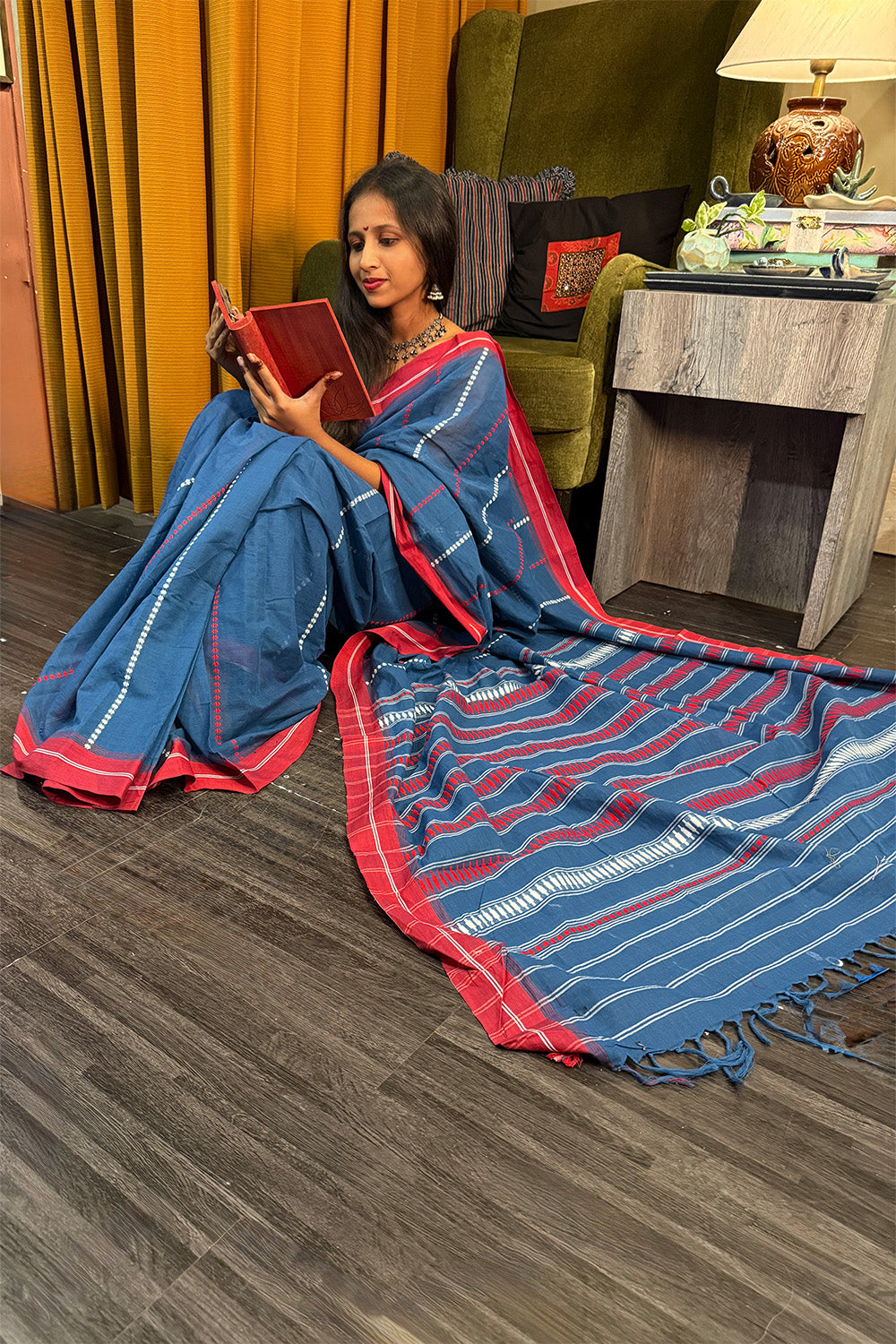 Begumpuri Saree | Blue