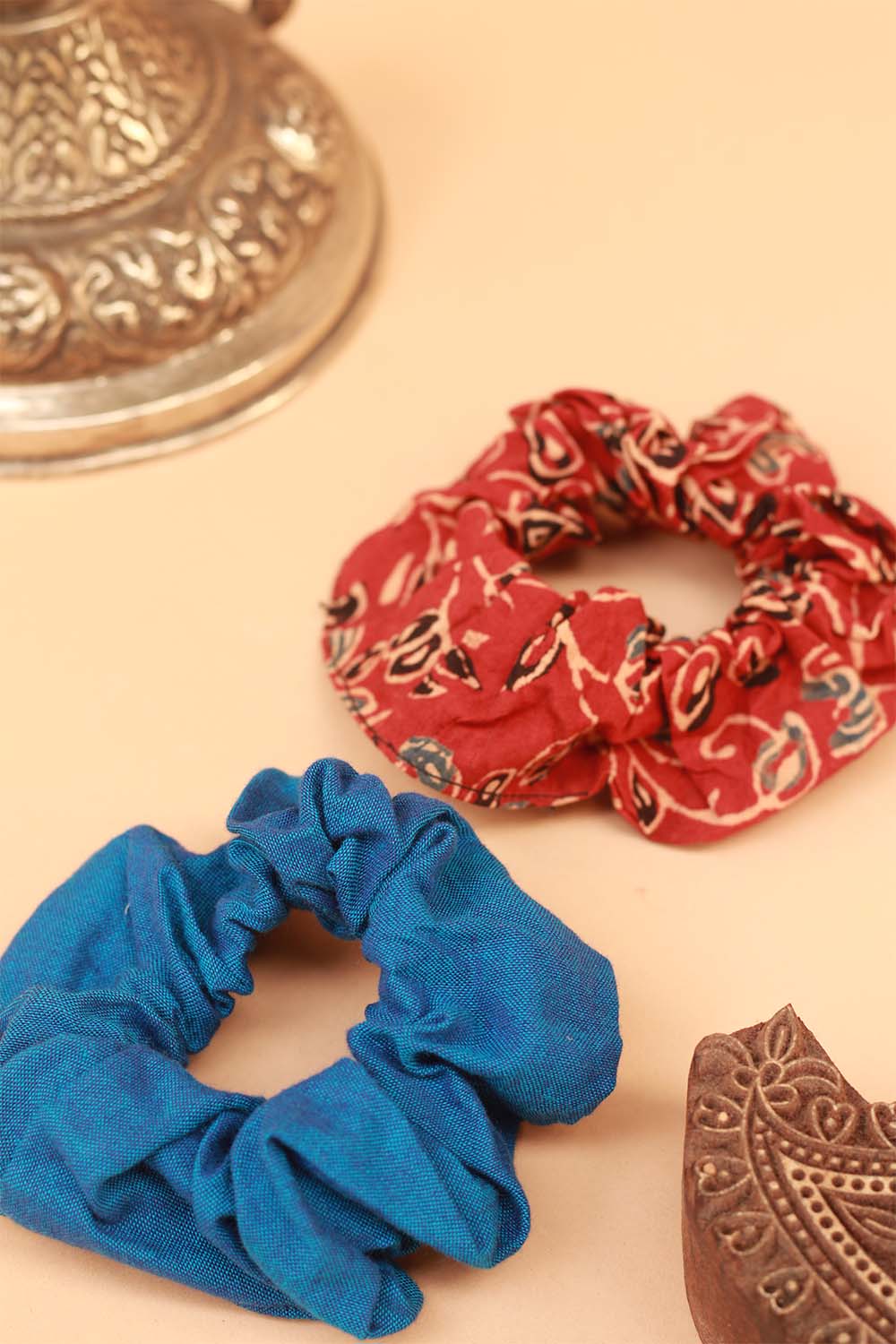 Cotton Scrunchie | Set of 2