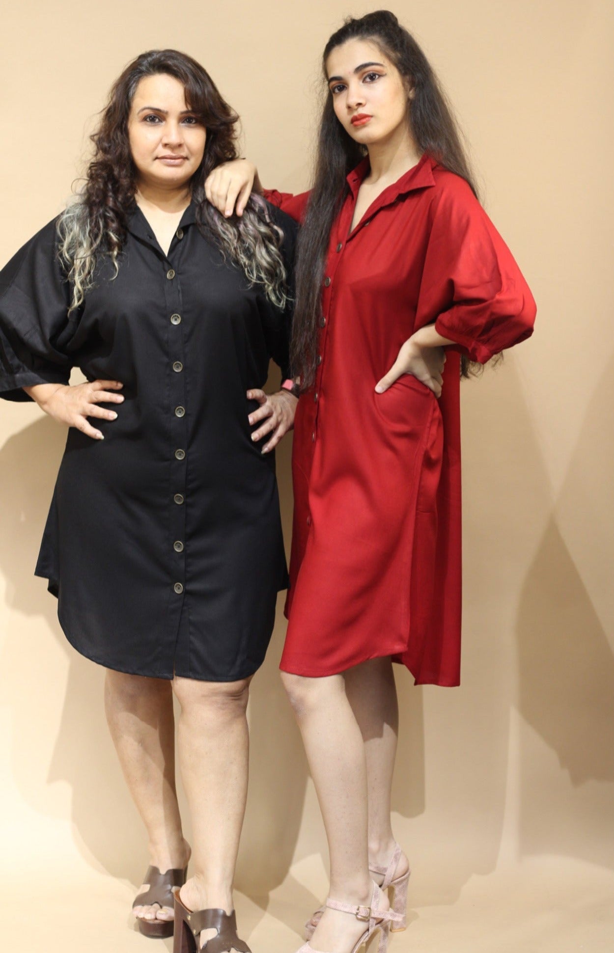 Shirt Dress | Simply Black