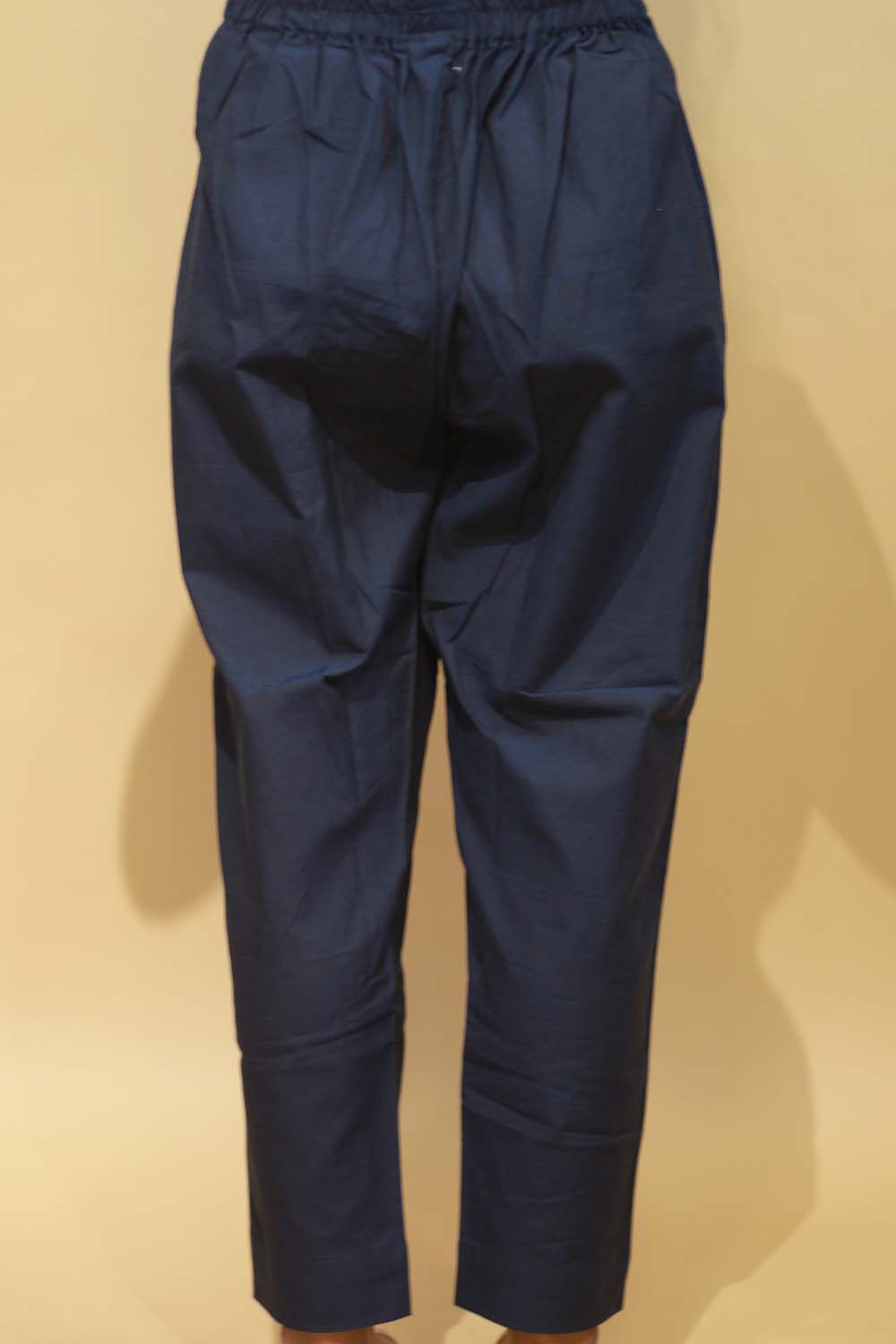 Amala | Slim Pants | Navy Blue