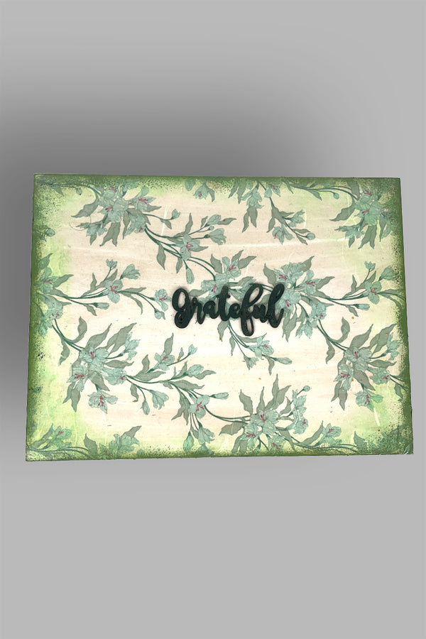 Teal-Vines Handcrafted Box Code