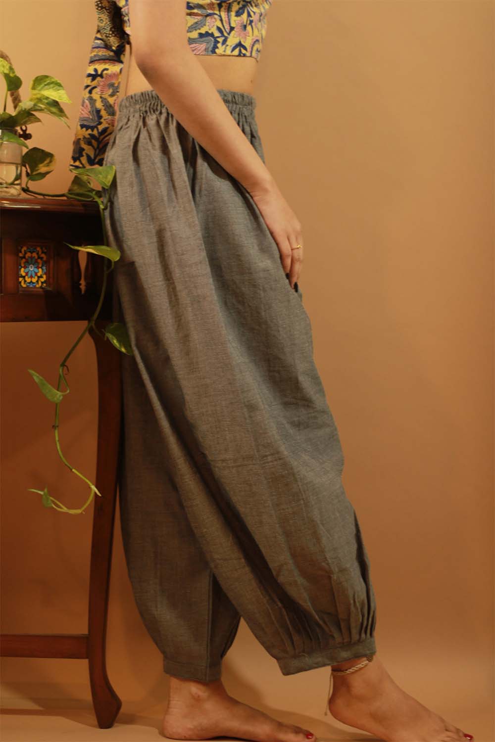 Just Grey Harem Pants