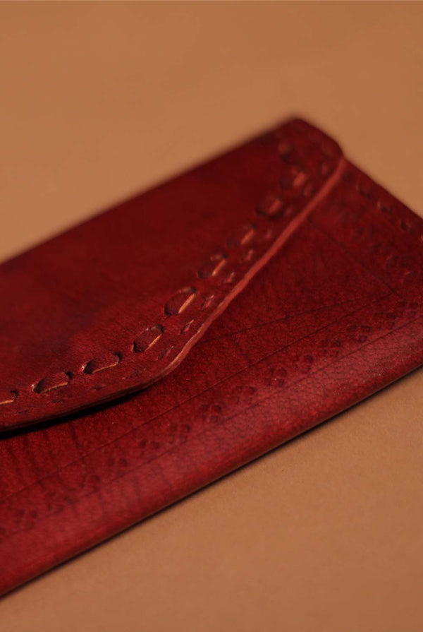 Kutchi Leather Wallet- Tan