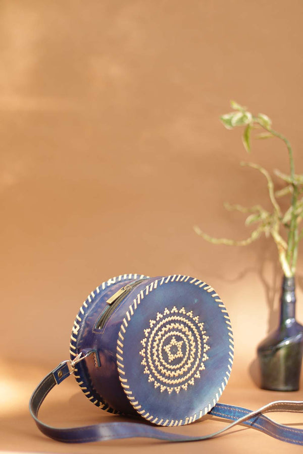 Handcrafted Kutchi Leather Bag
