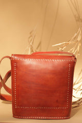 Handcrafted Kutchi Leather Bag