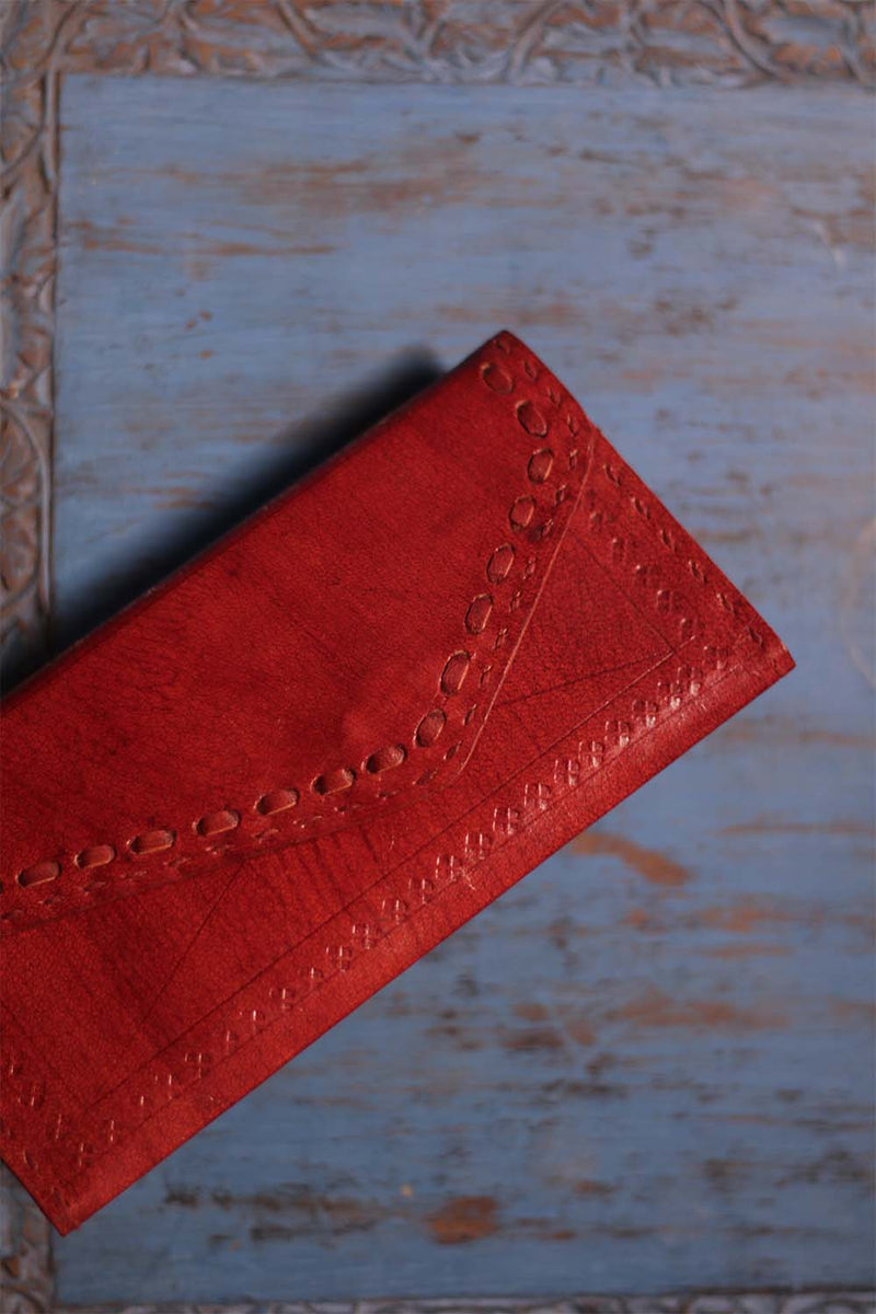 Kutchi Leather Wallet- Tan