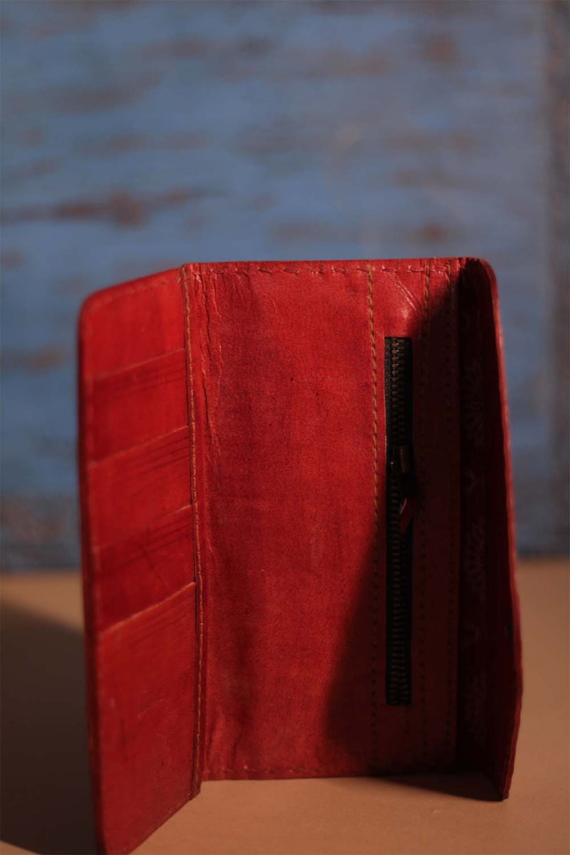 Kutchi Leather Wallet- Tan