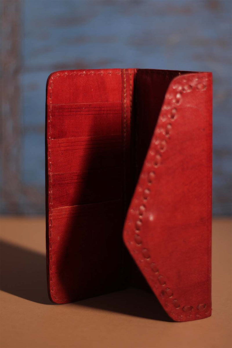 Kutchi Leather Wallet- Tan
