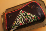 Mirrorwork Leather | Clutch