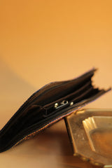 Mirrorwork Leather | Clutch