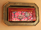 Mirrorwork Leather | Clutch