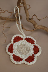 Khilkhilate Phool | Knick Knack Crochet Pouch | Chocolate