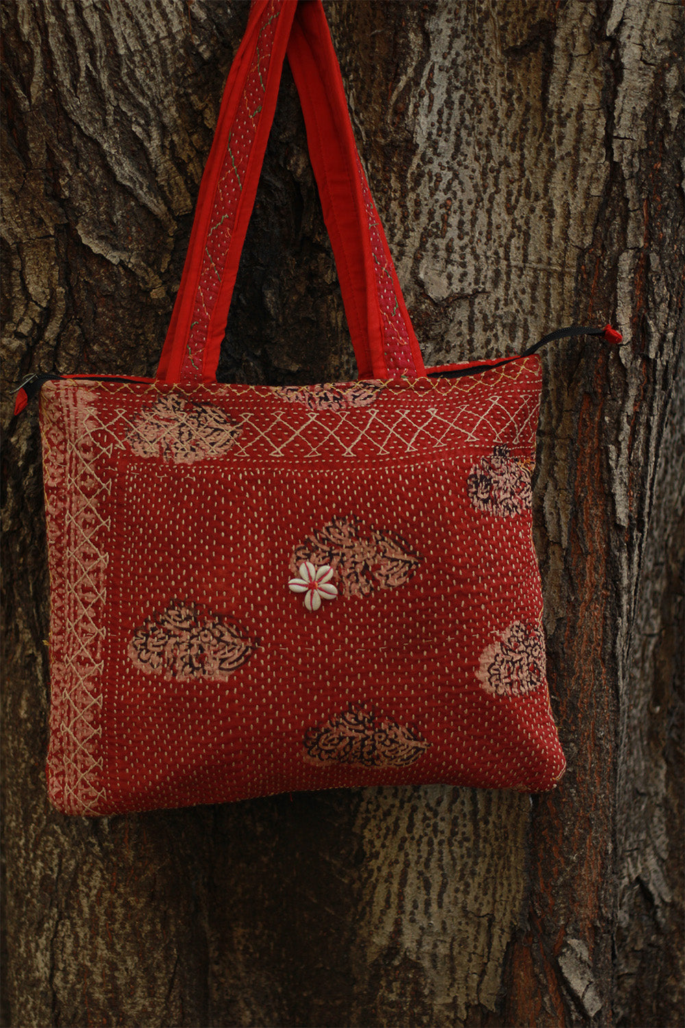 Kantha Tote Bag