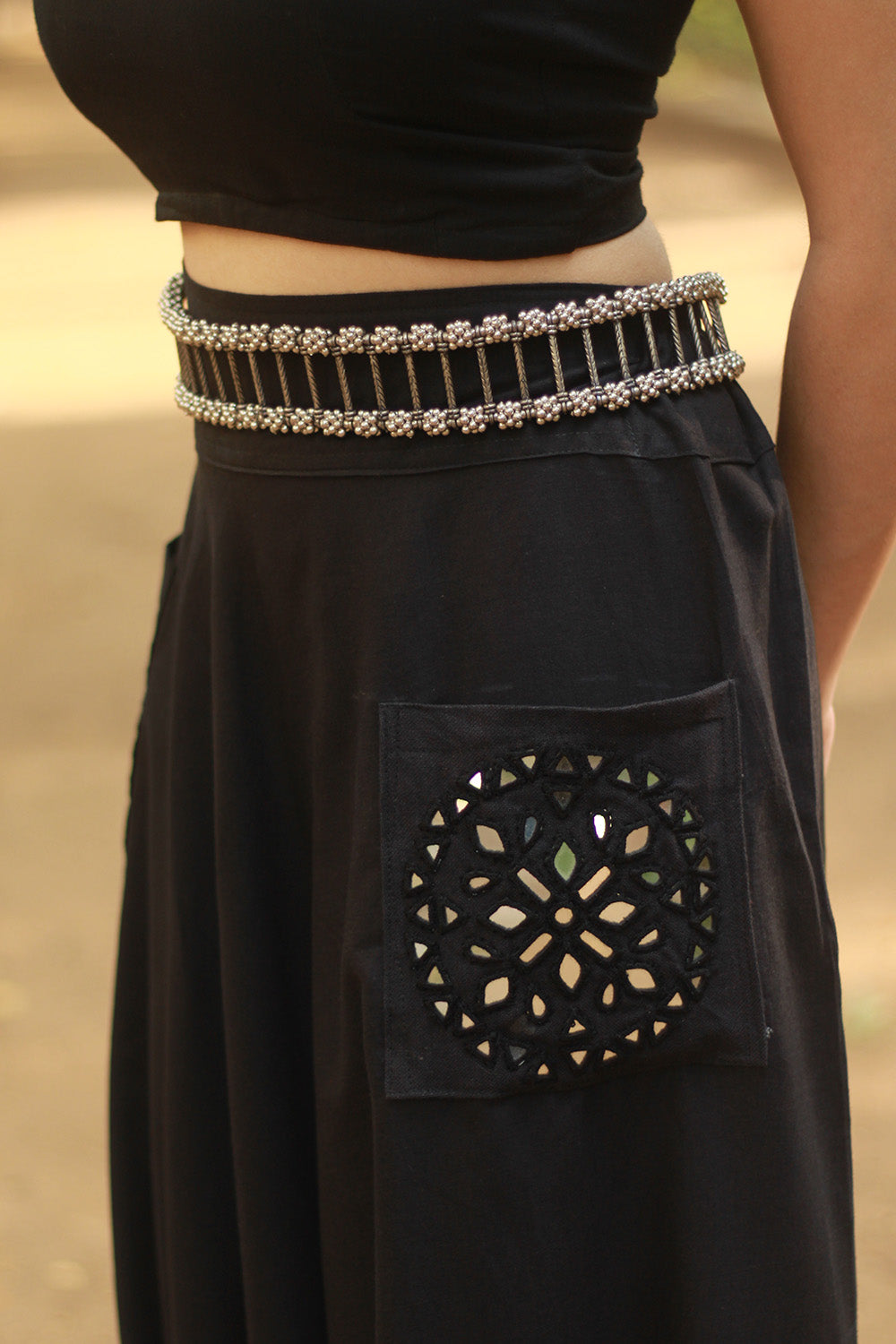 German Silver Belt | Jaali Circles