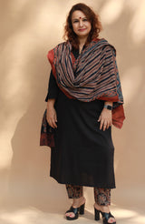 Cotton Ajrakh Dupatta