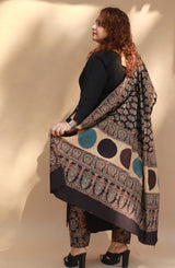 Cotton Ajrakh Dupatta