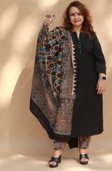 Cotton Ajrakh Dupatta