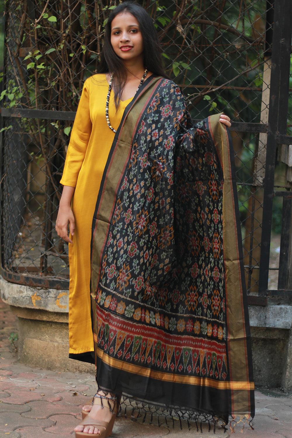 Dupatta | Silk Ikkat