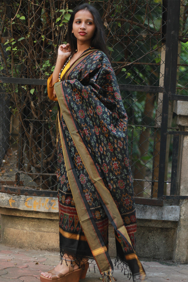 Dupatta | Silk Ikkat