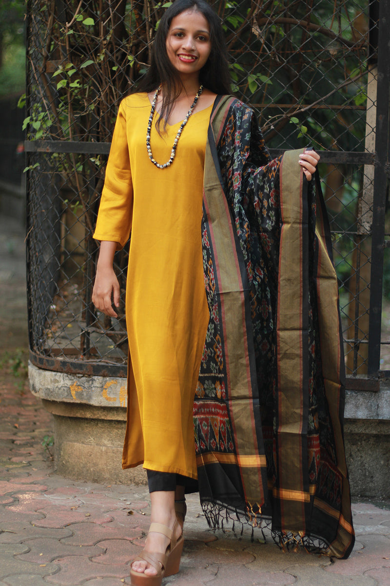 Dupatta | Silk Ikkat