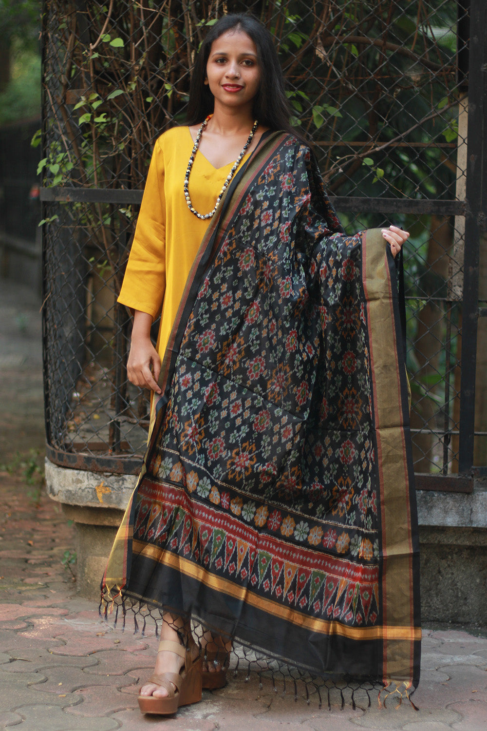 Dupatta | Silk Ikkat