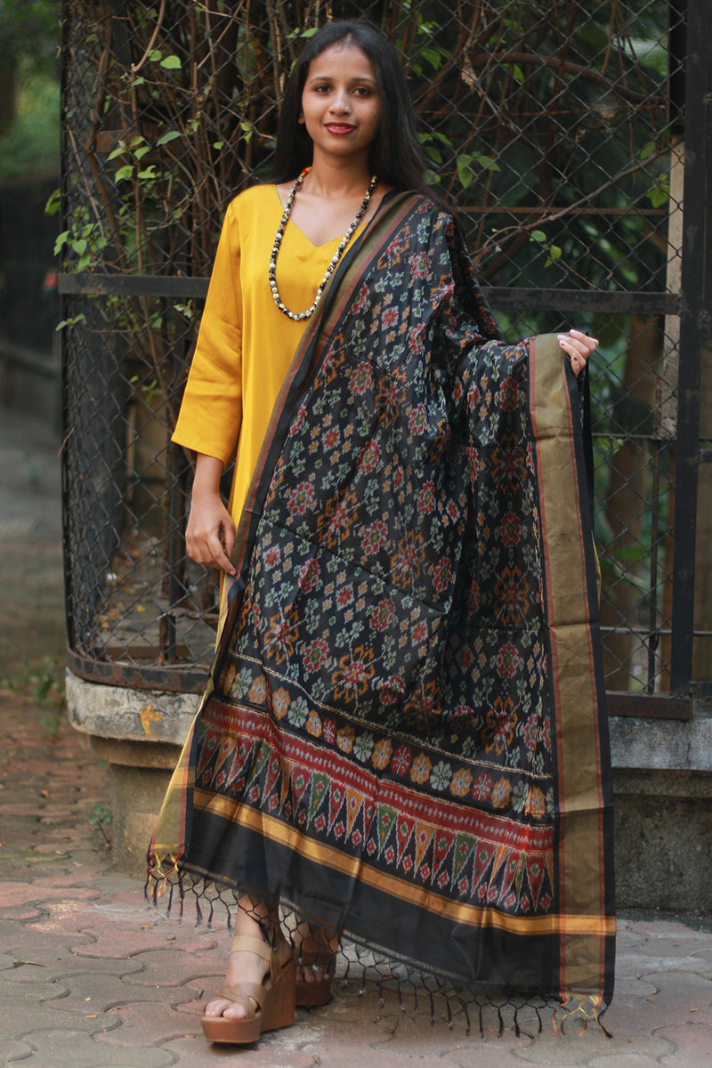 Dupatta | Silk Ikkat