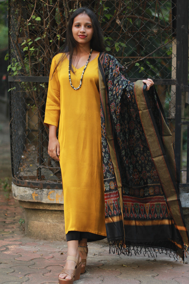 Dupatta | Silk Ikkat