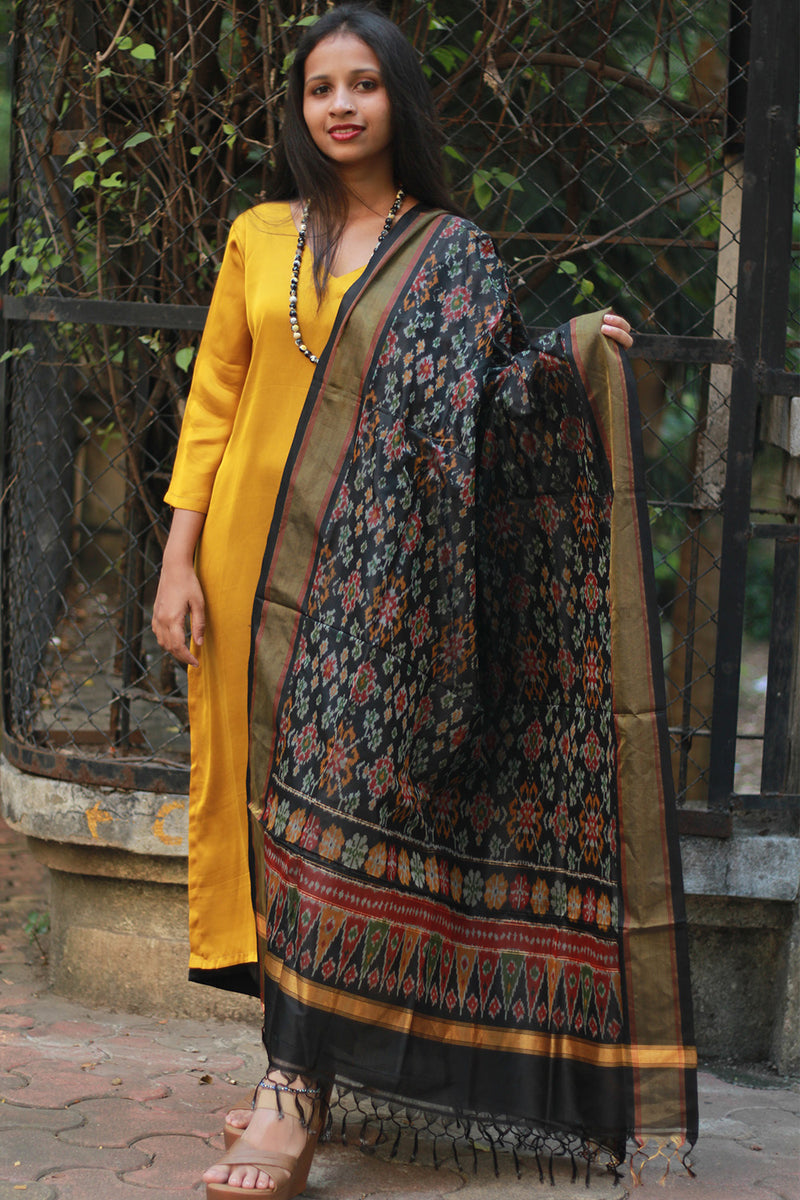 Dupatta | Silk Ikkat