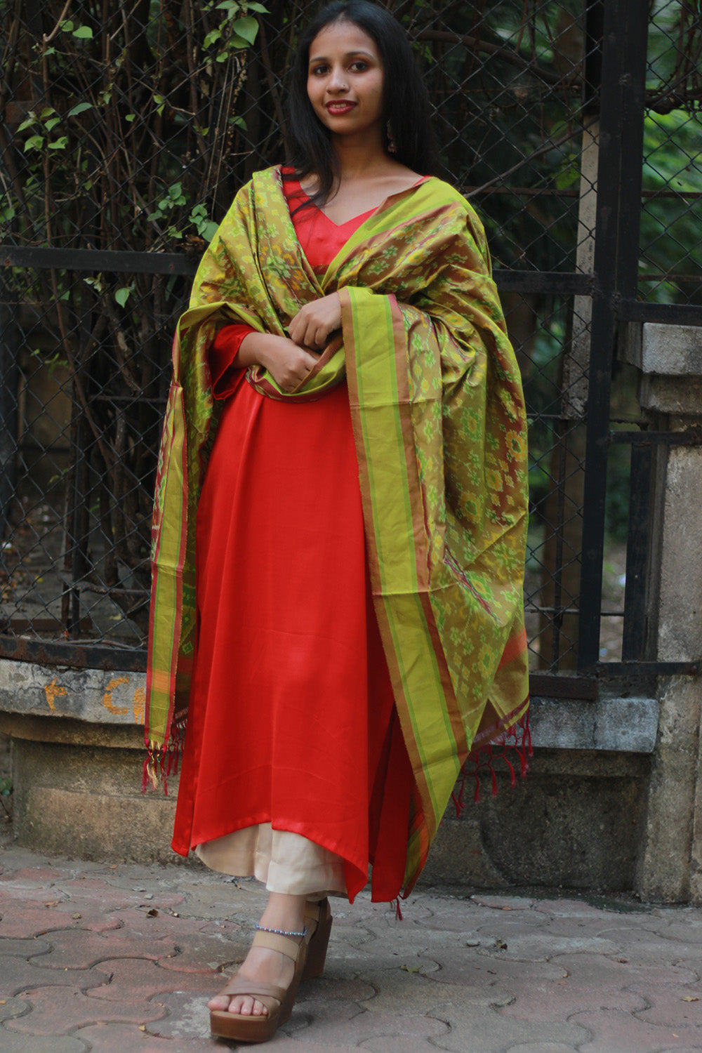 Dupatta | Silk Ikkat