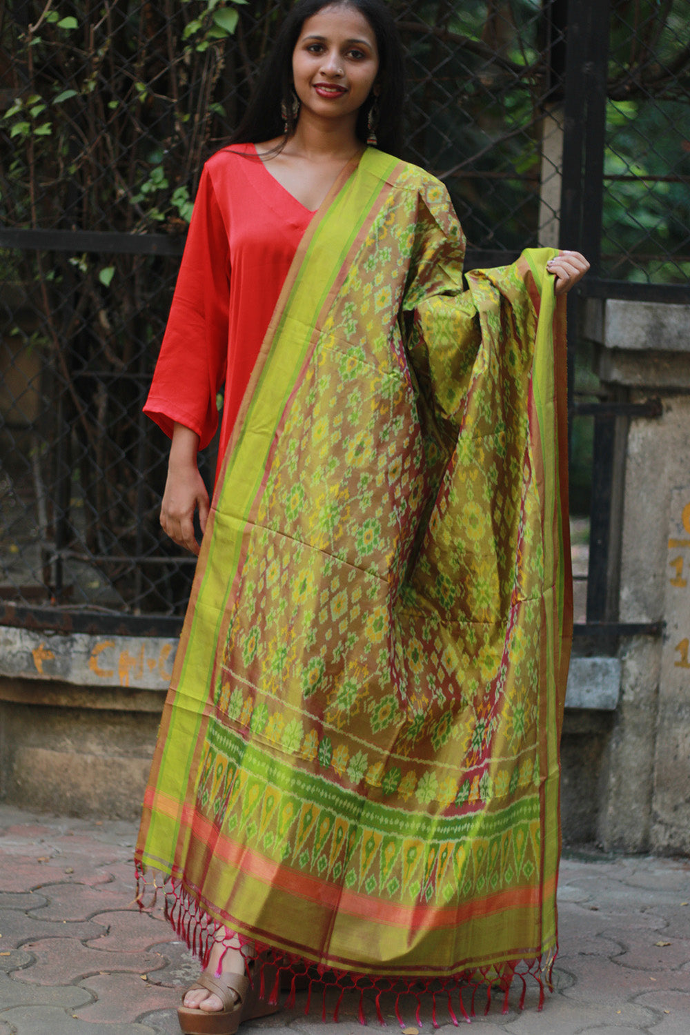 Dupatta | Silk Ikkat