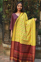 Dupatta | Cotton Silk Ikkat