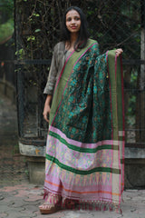 Dupatta | Cotton Silk Ikkat