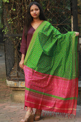 Dupatta | Cotton Silk Ikkat