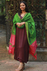 Dupatta | Cotton Silk Ikkat