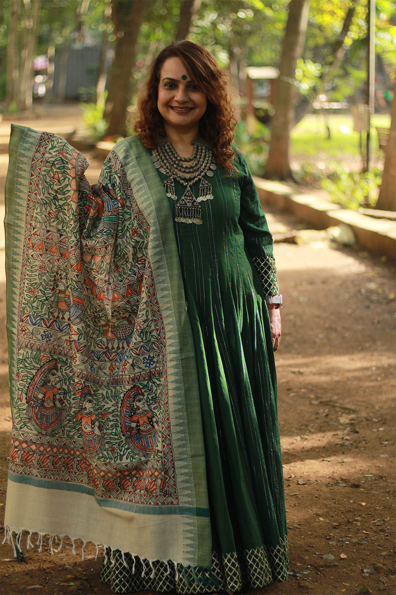 Alankrita | Chaaliskali Kurta | Green