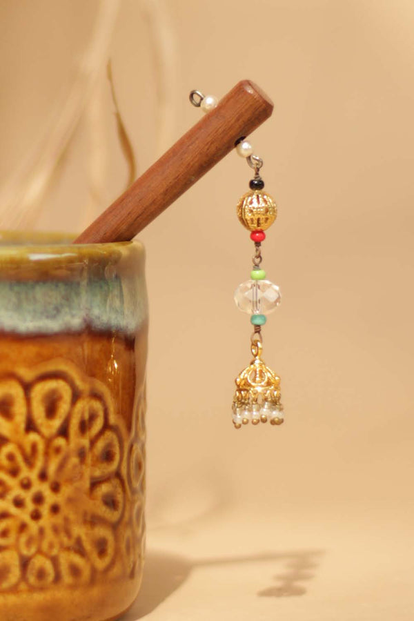 Anokhi Juda Stick- Crystal Bauble