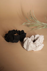 Cotton Scrunchie | Set of 2