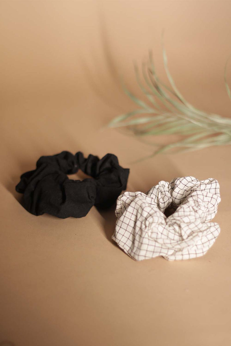 Cotton Scrunchie | Set of 2