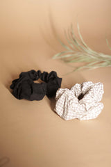 Cotton Scrunchie | Set of 2