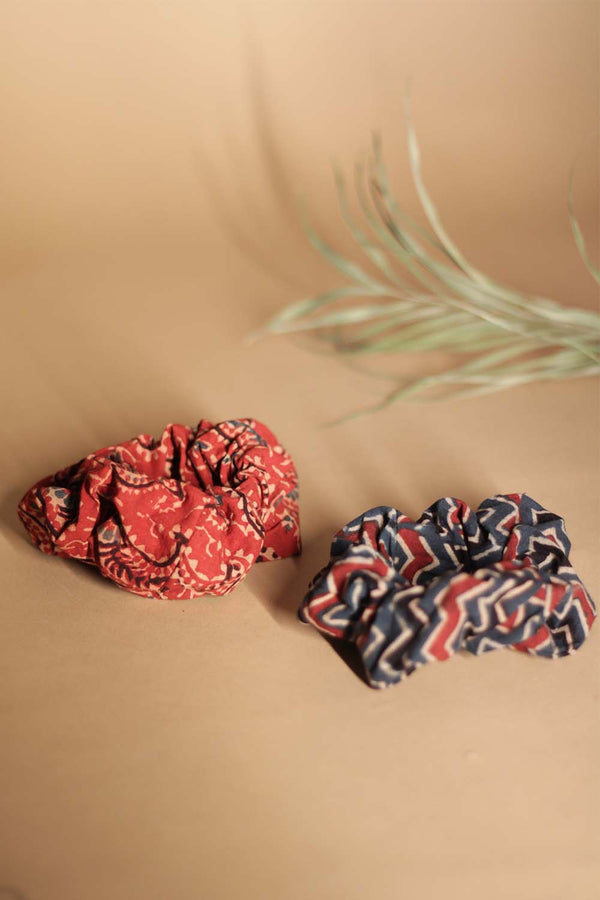 Cotton Scrunchie | Set of 2