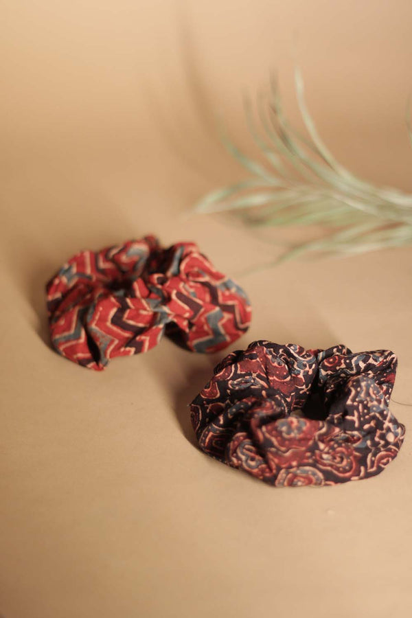 Cotton Scrunchie | Set of 2