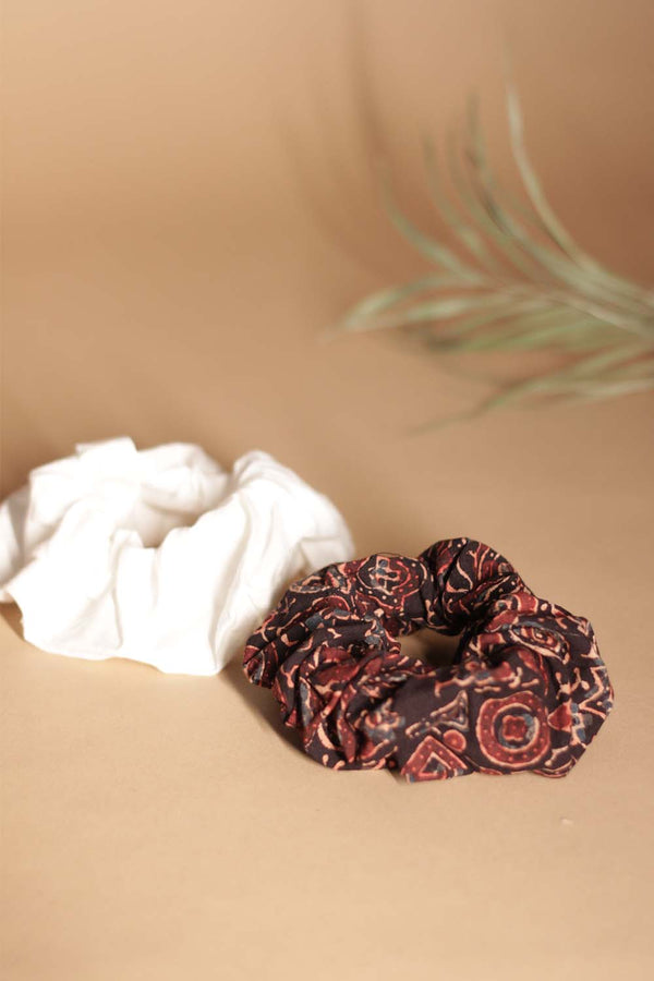 Cotton Scrunchie | Set of 2