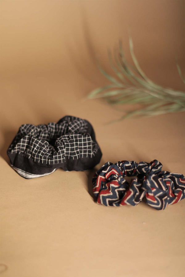 Cotton Scrunchie | Set of 2