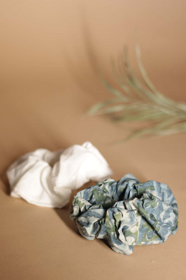 Cotton Scrunchie | Set of 2