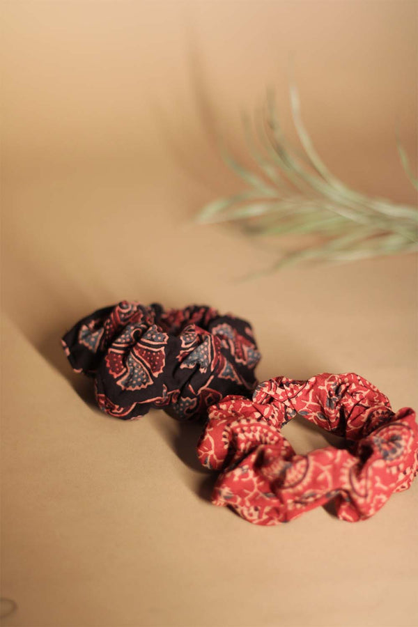 Cotton Scrunchie | Set of 2