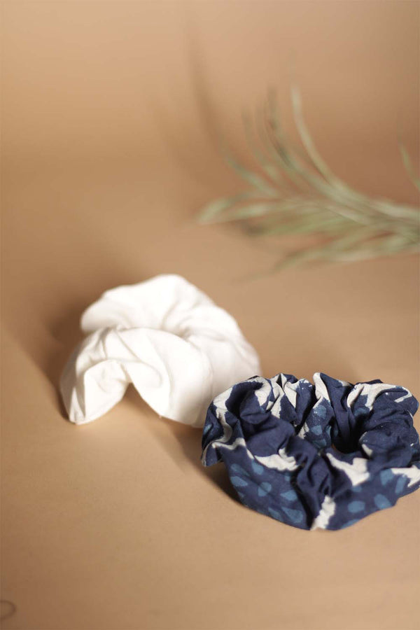 Cotton Scrunchie | Set of 2